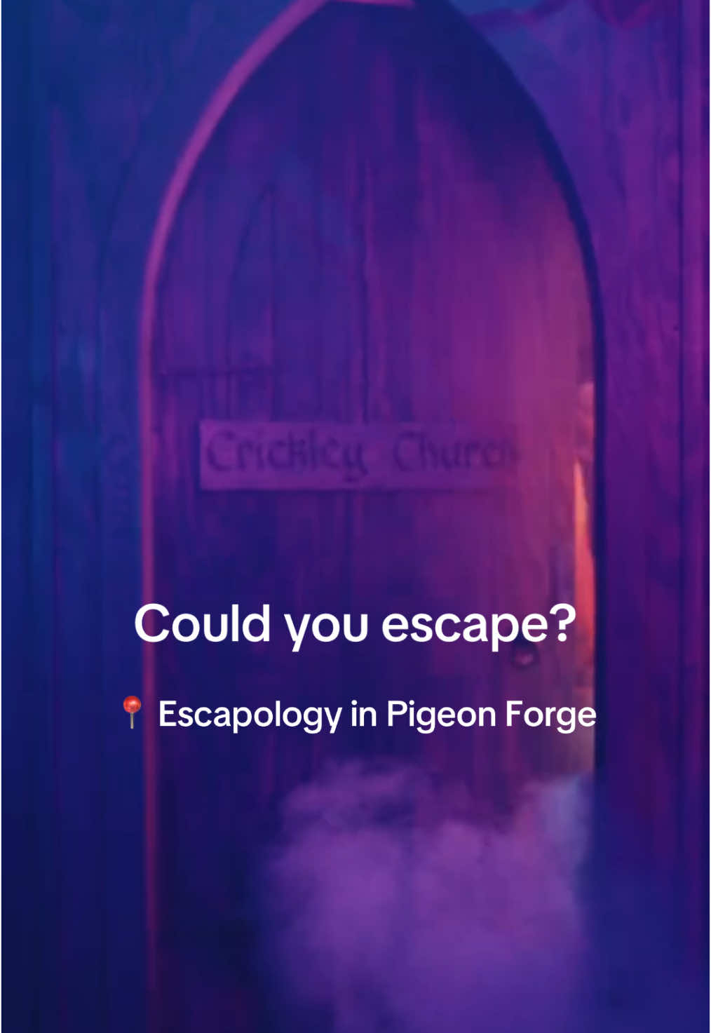 Too cold for a mountain hike? Come see if you can escape Mountain Mile’s @Escapology Pigeon Forge 👀😏 #mountainmilepf #pigeonforge #pigeonforgetn #thingstodoinpigeonforge #pigeonforgetennessee #escapegame #escapology 