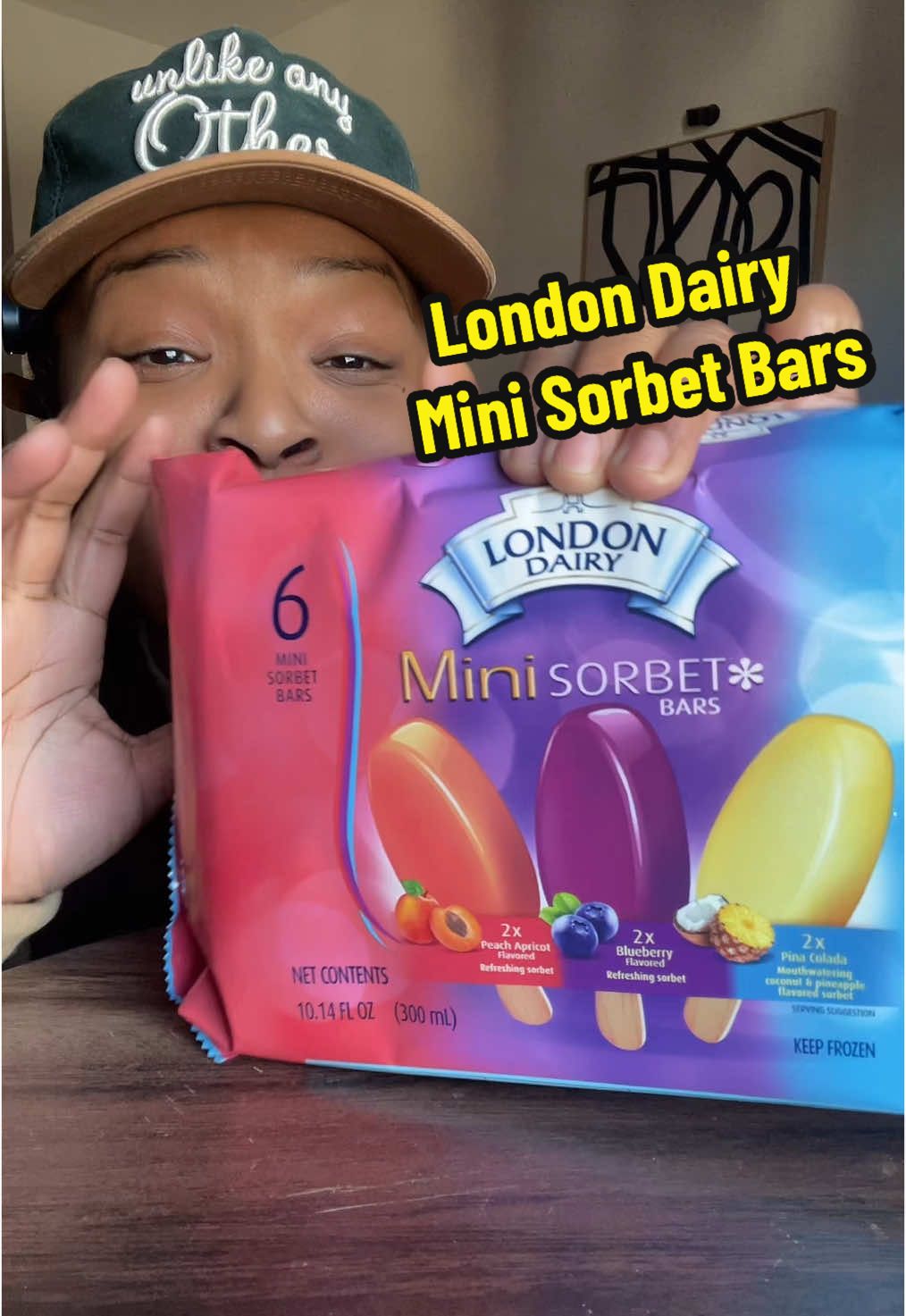 THE BEST Mini Fruit flavored Sorbet Bars - London Dairy   Found at Fine Fare Supermarket ‘ they had a variety of ice cream too 