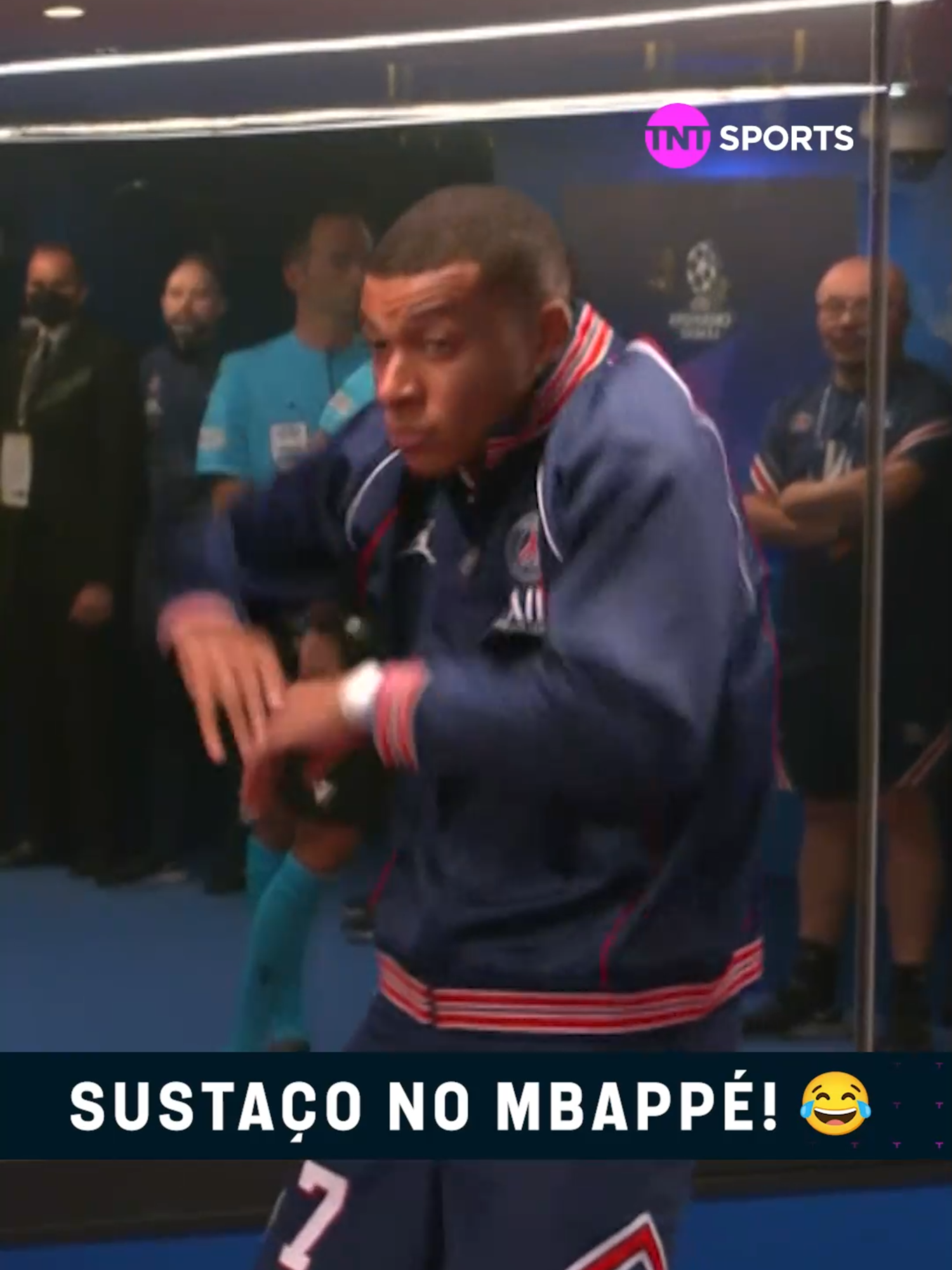 Coé, Mbappé! 🤣 #Mbappé #PSG #TikTokEsportes #SportsNews