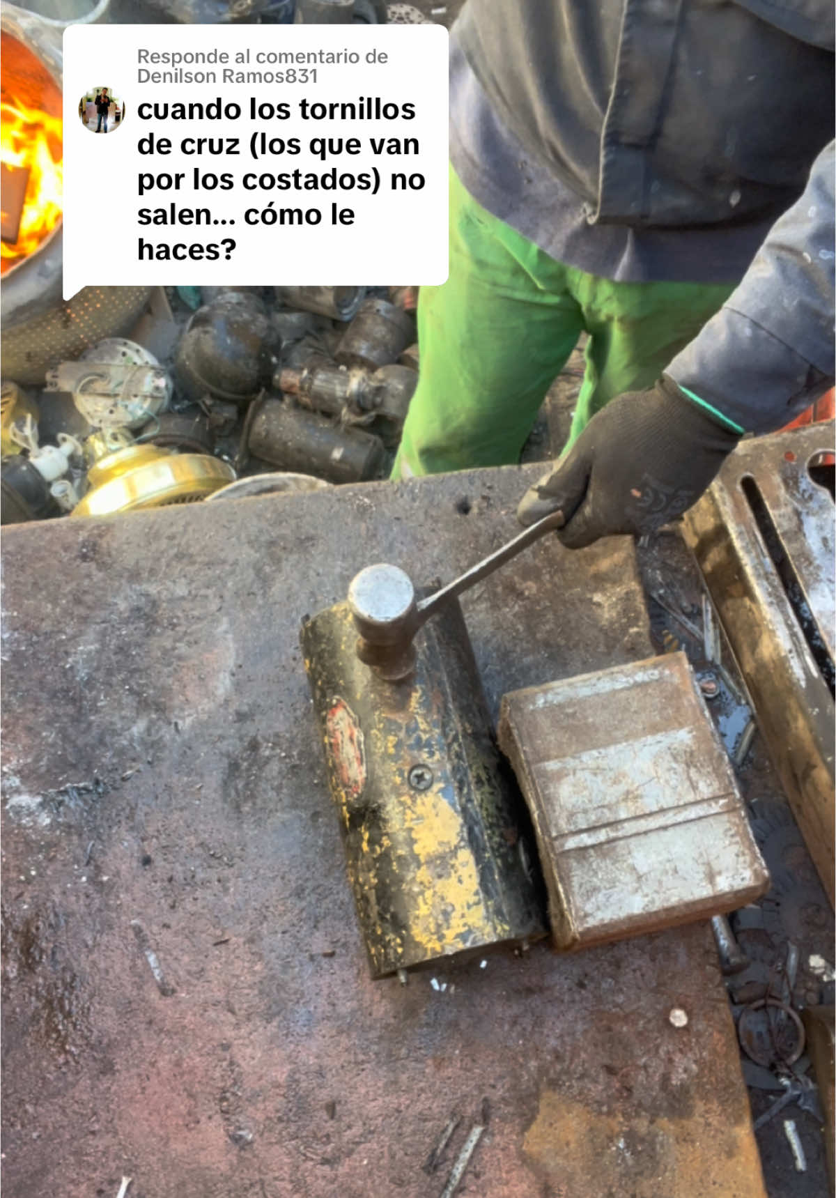 Respuesta a @Denilson Ramos831 #cobre #copper #recycle #fouryourpage #paratí #razachatarrera #metales 