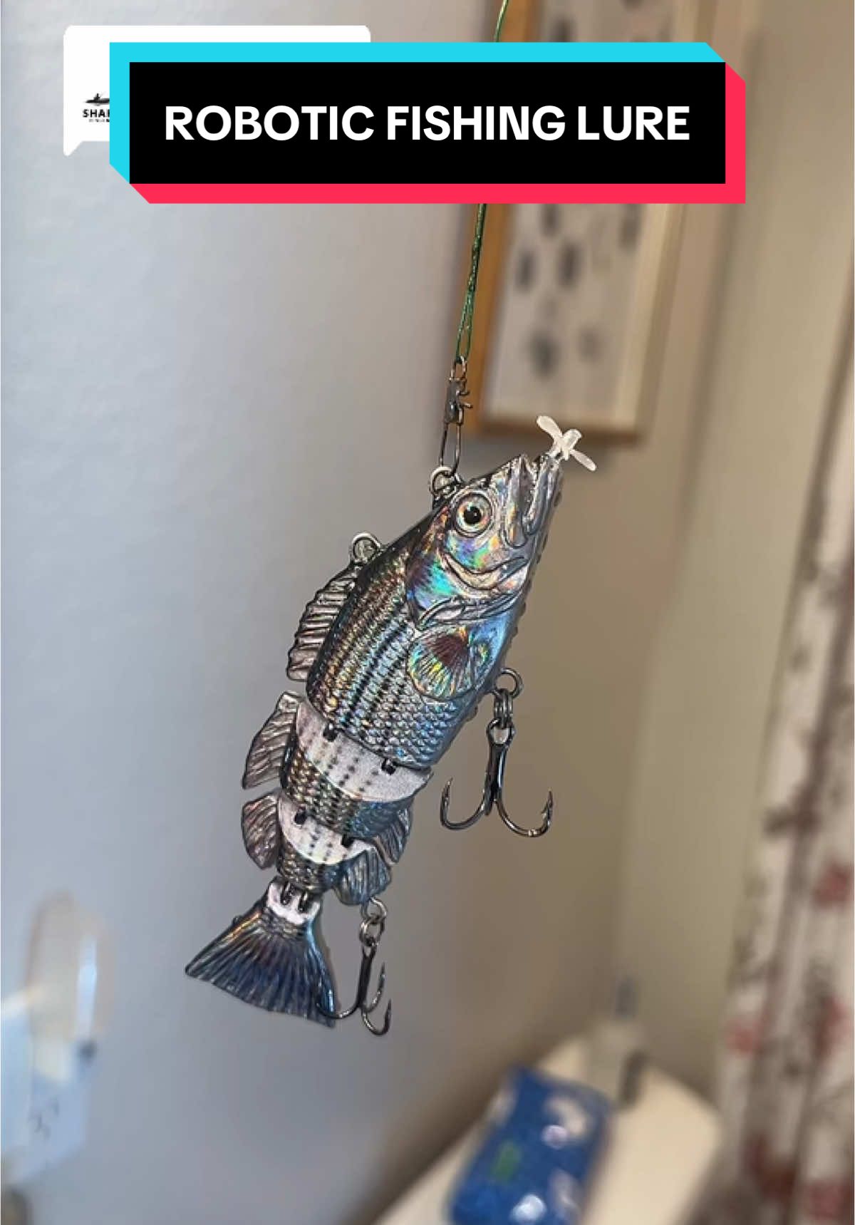 Replying to @Sharp Fishing  Robotic Fishing Lure!!🤯 #fishing #fishinglure #roboticlure #Outdoors #giftideas #TikTokShop 