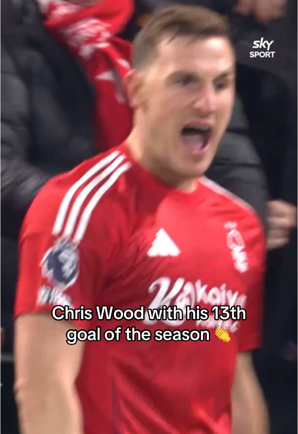 They've been doing it all season long! 🙌  Chris Wood scores 13th goal of the season against Liverpool. Nott'm Forest v Liverpool LIVE now #SkySportNZ #PremierLeague 