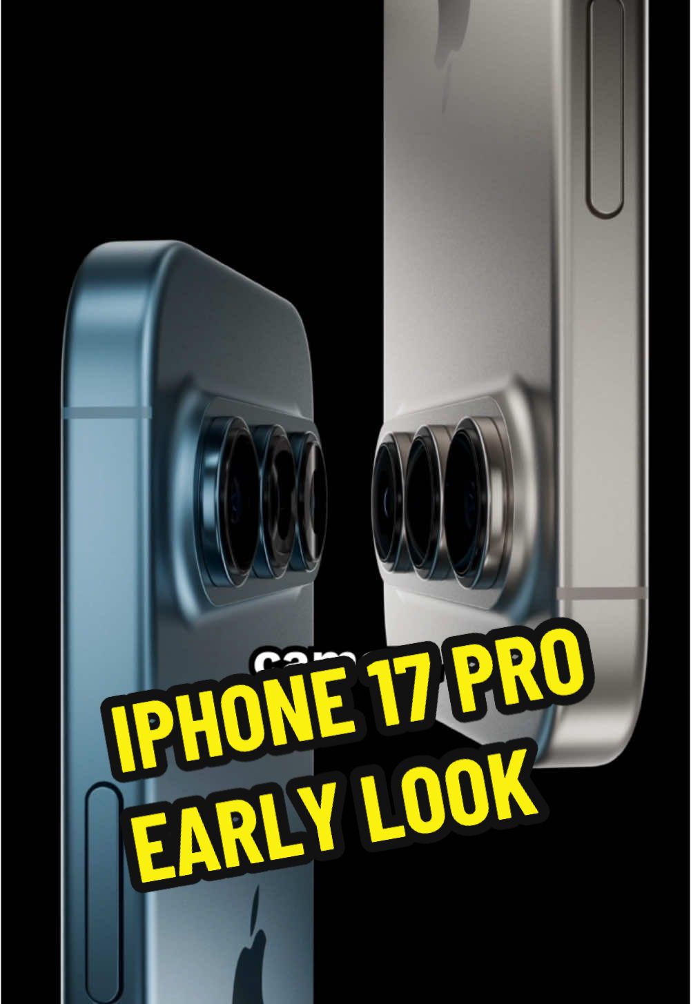 The camera bar looks dope #apple #iphone #rumor 