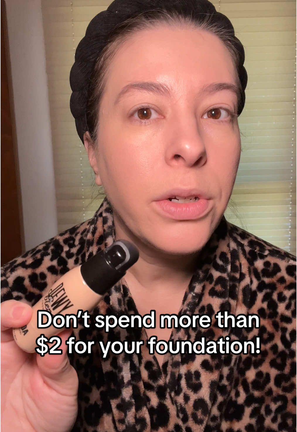 This $2 foundation performs better than some of the $40 foundations in my make up kit. I cannot say enough good things about it. I’ve linked it for you below, grab it before it sells out again.  #makeup #grwm #foundation #missamakeup #matureskin #makeupover40 #agingskin 