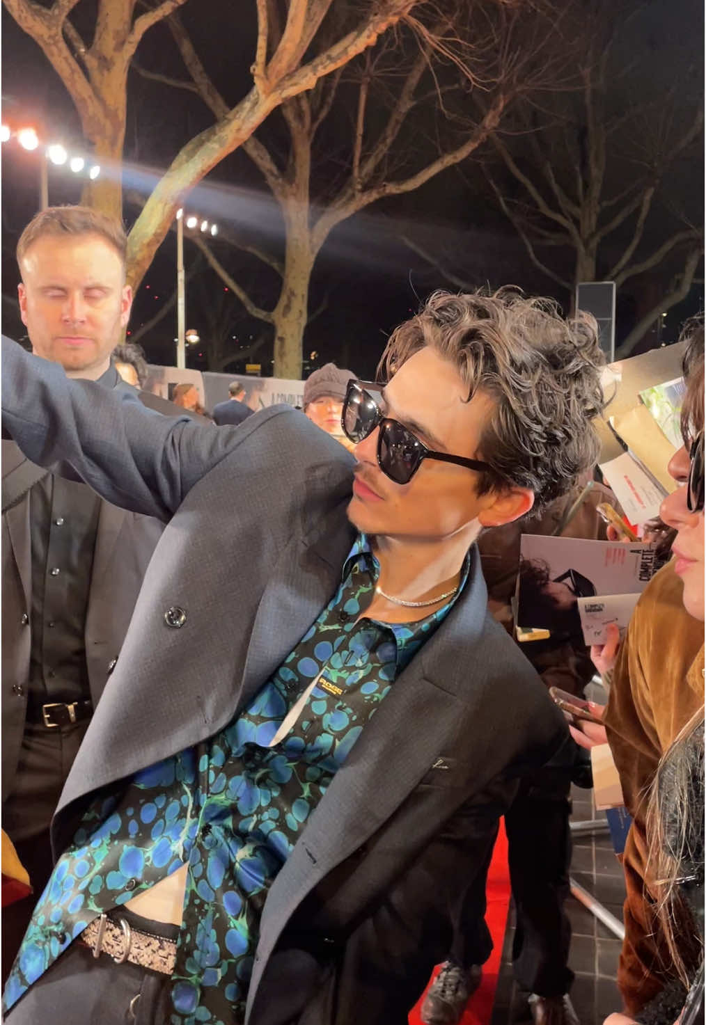 Timothee Chalamet at the London premiere of A Complete Unknown  #timotheechalamet #timothee #acompleteunknown #premiere #londonpremiere @Searchlight Pictures @SearchlightUK 