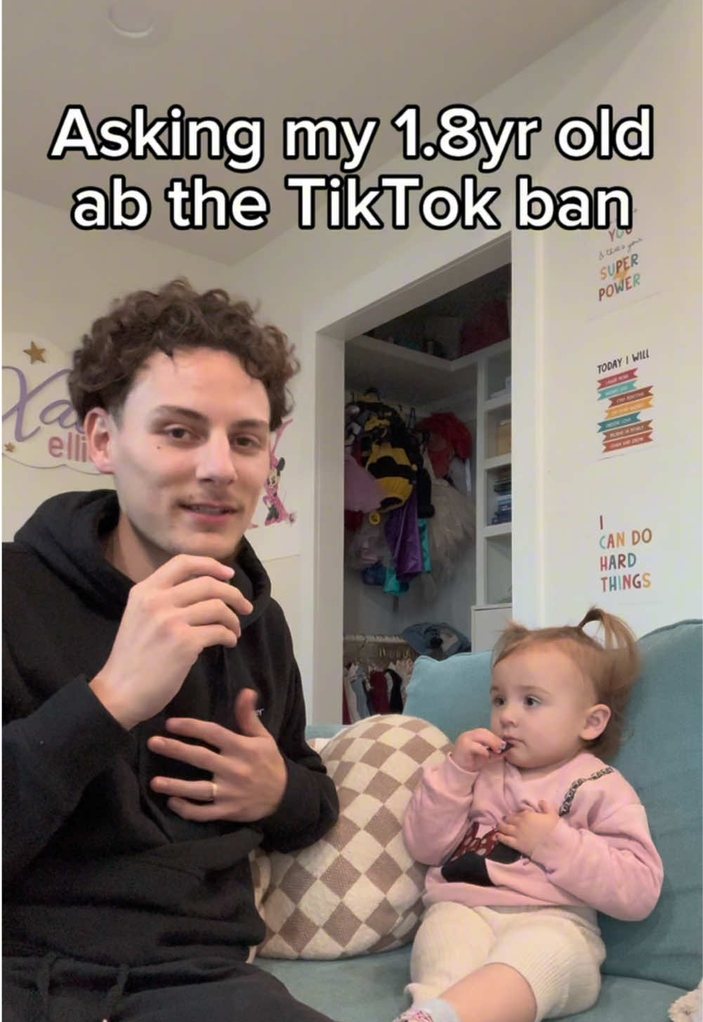 We have been blessed to have a community like you guys here on TikTok. This isn’t good bye, it’s see you later!  Links to our social media accounts will be in my bio💜  I pray for all 1.1M of you and hope to see you on our other platforms.  You guys have really been a part of our journey from getting engaged, to building our tiny home, to getting married and now being first time parents… we have so much more we want to share and can’t wait to continue to create our journey with you all. ~Love the Matranga Family💜 #firsttimedad #interview #toddlersoftiktok #toddler  #tiktokban 