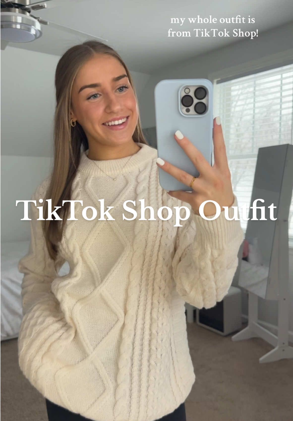 this is actually a men’s sweater, but it’s so cute!🙌🏻🤍