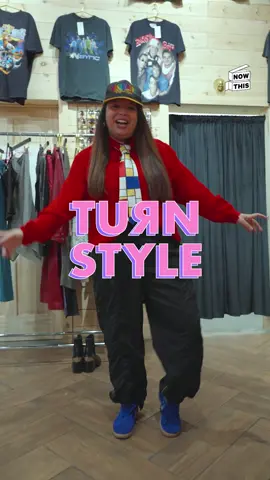 we're going full 'fairly oddparents' 🧚 (with @Miranda Sanchez + @Garage Sale Vintage) #turnstyle #vintage #OOTD