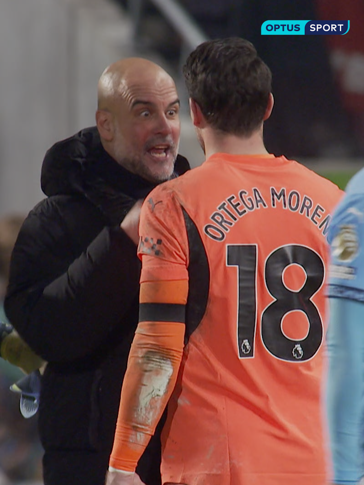 Pep Guardiola GOES OFF at Stefan Ortega after Manchester City blew a two-goal lead 😡 #PremierLeague #ManchesterCity