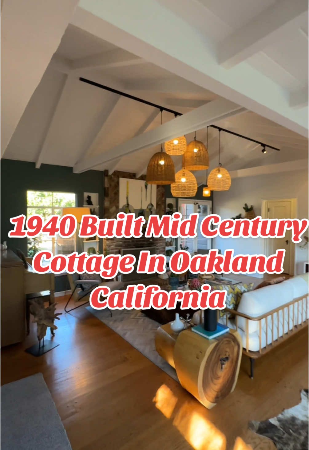 The coziest little mid century cottage, I couldn’t tell you the last time I in fact saw a Mod Century Cottage quite like this. Be sure to follow me on Instagram, YouTube etc with the links in my bio 😭 #oakland #Oaklandca #Oaklandcalifornia  #Oaklandrealestate #Leavingsf #leavingsanfrancisco #bayarea #bayareacheck #bayarearealestate #bayareatiktok #bayareatok #eastbayare #eastbayareatiktok #eastbay  #alamedacounty #alamedacountyrealestate #sanfrancisobayarea #sanfrancisco #oakland #northbay #contracostacounty #santaclaracounty #solanocounty #sanmateocounty 