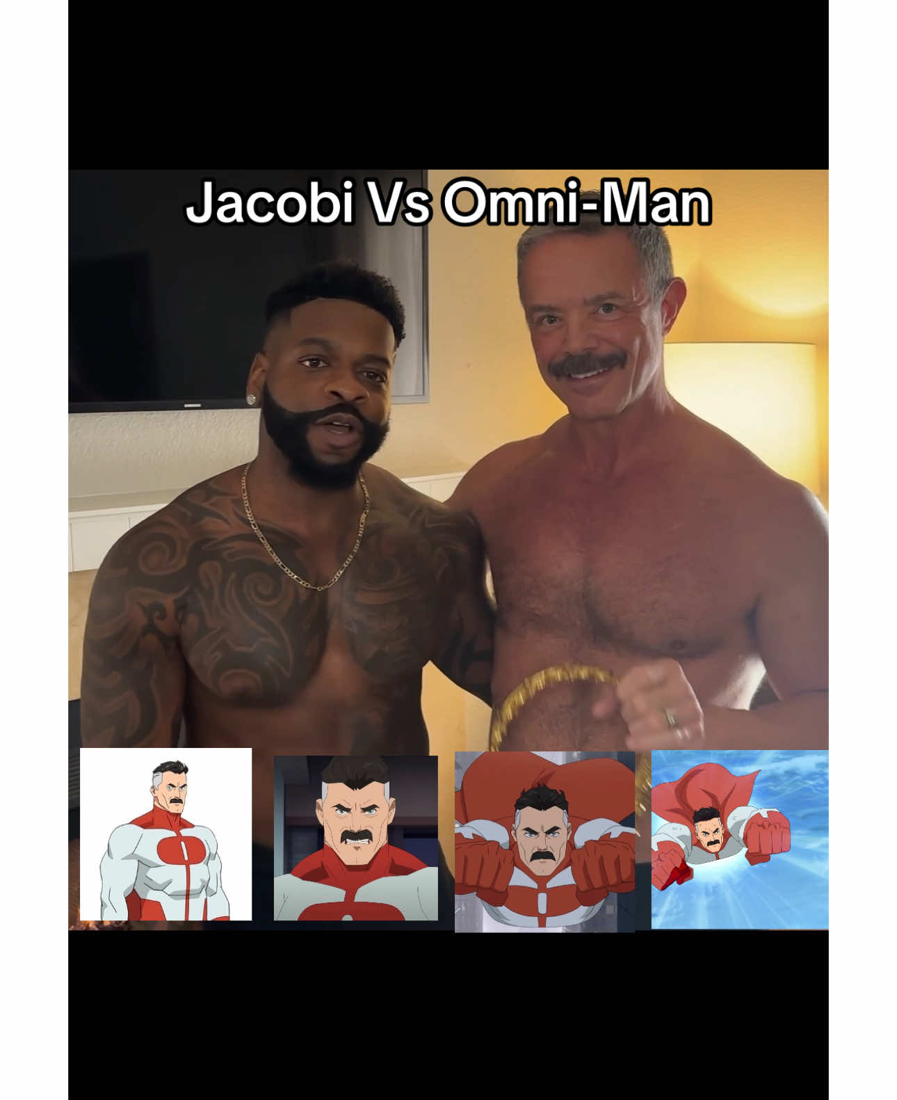 Omni-Man 10.5’ Vs Jacobi  Who will come out Invincible? Available Now!!