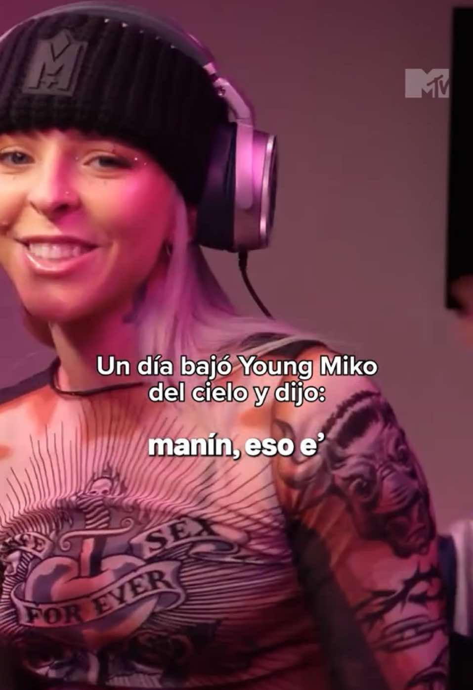 Grítalo Miko para que les quede claro 💅😎🔥 #MTVMúsica #YoungMIko #BZRP