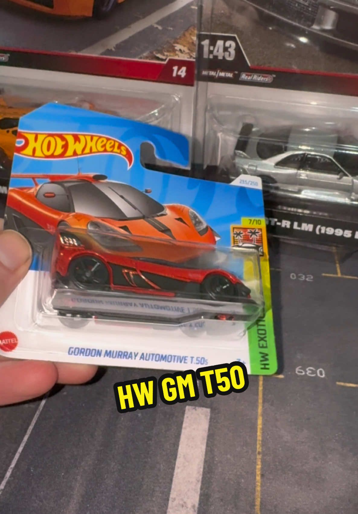 #littlewelshdiecast #hotwheels #matchbox #diecast #mattel #hotwheelscollections #hotwheelstrack #hotwheelscollector #hotwheelscars #fyp #foryoupage #orange #mclaren #mclarenf1 #gordonmurray #t50 