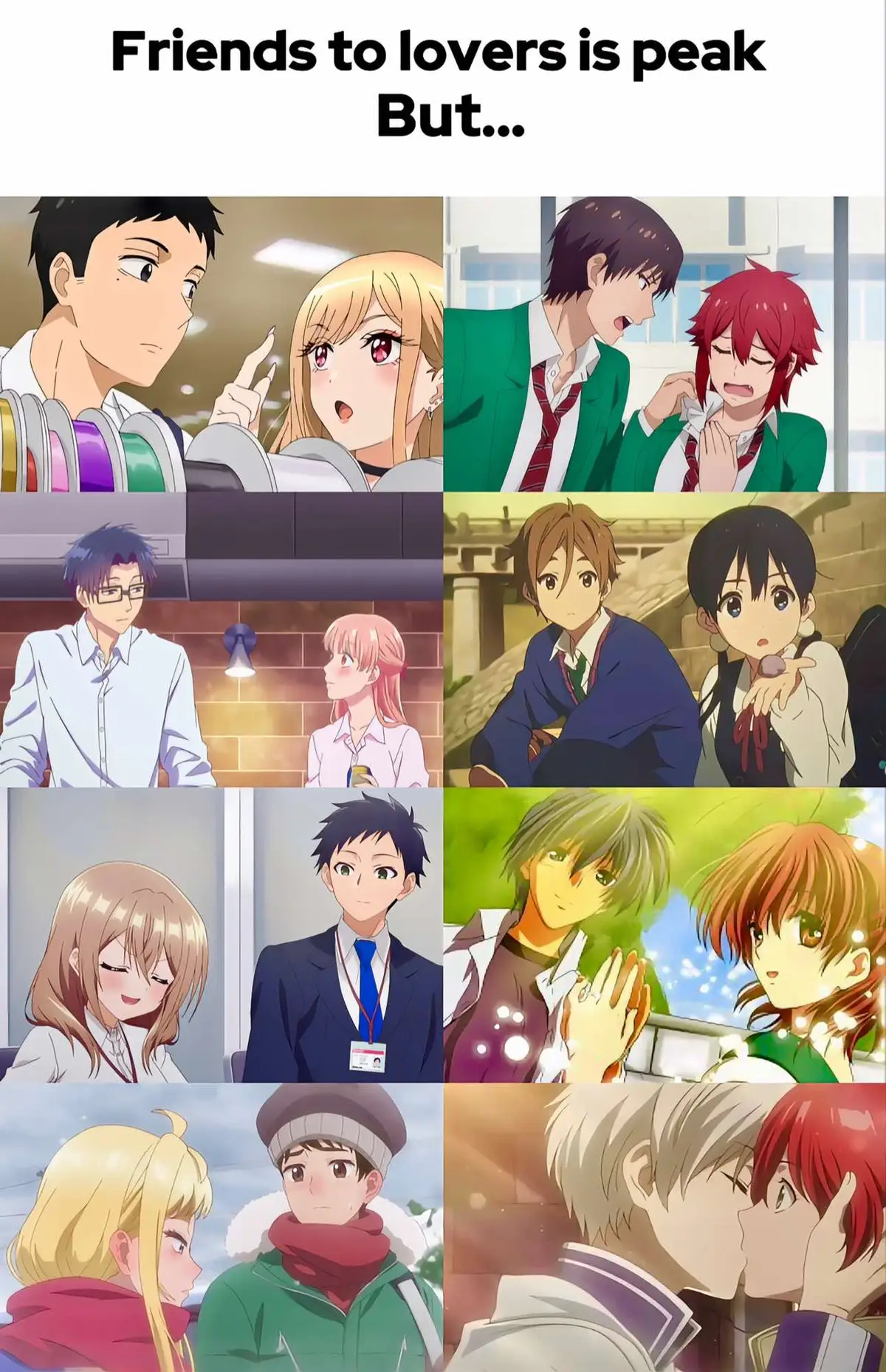 #wotakoi #tamakolovestory #tomochanisagirl #mydressupdarling #clannad #mytinysenpai #hokkaidogalsaresuperadorable #masamunekunnorevenge #loveafterworlddomination #nisekoi #boardingschooljuliet #maidsama #romanceanime #manga #animetiktok #recommendations #fyp 