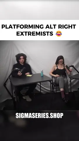 Platforming alt right extremists 😂 #matan #mataneven #sigmaseries 