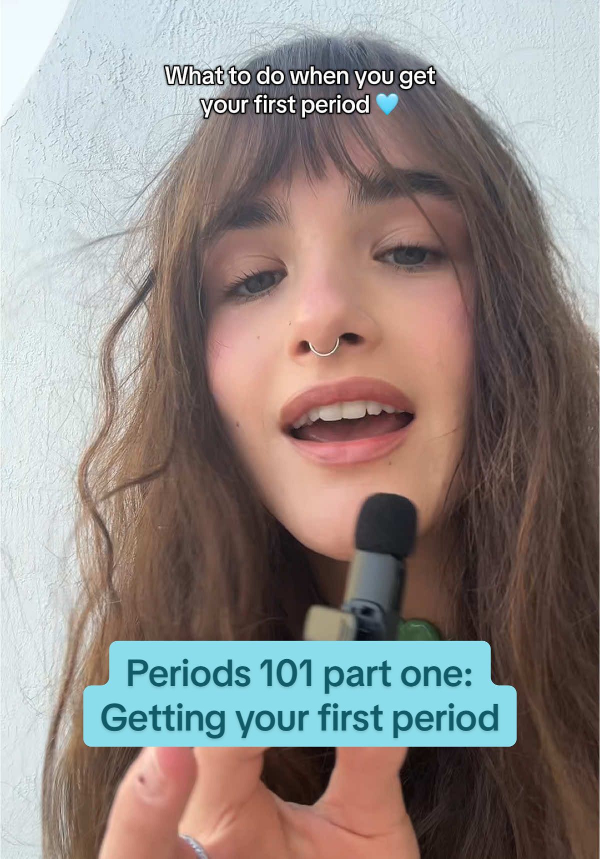 So you just got your first period or you think you might soon. Here’s what you can do 🩵 Follow along in our Periods 101 series! Comment any  period questions you have 👇 #periods #firstperiod #periodtips 