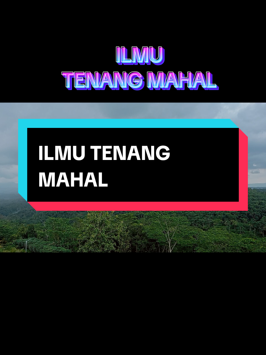 ILMU TENANG ITU MAHAL #kesadaran #sadar #saifulkarim #erbesentanu #quotes #abumarlo #bahagia #motivasi #motivasihidup 