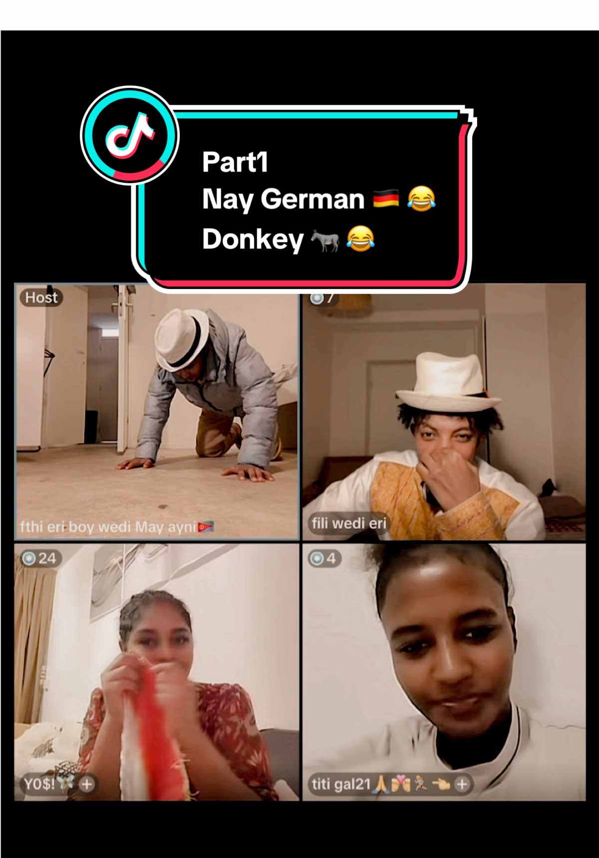 Part1  Nay German 🇩🇪 😂 Donkey 🫏 😂#eritreantiktok🇪🇷🇪🇷habesha #eritreantiktok🇪🇷🇪🇷habeshatiktok #donkey #ጀርመን #ናይጀርመን #germany🇩🇪 #eritrean #eritreantiktok #😂 #part1  @ኣለኹ ዶ 😂  @ኣለኹ ዶ 😂  @ኣለኹ ዶ 😂 