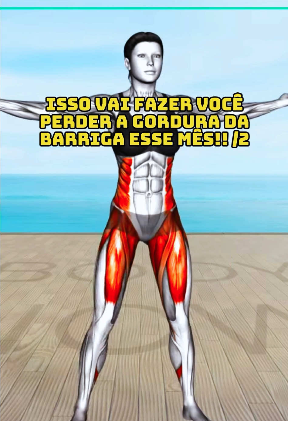 Exercícios para fazer em casa e emagrecer, parte 2. Treino em casa. #treino #treinoemcasa #exerciciosemcasa #perderpeso #perderbarriga 