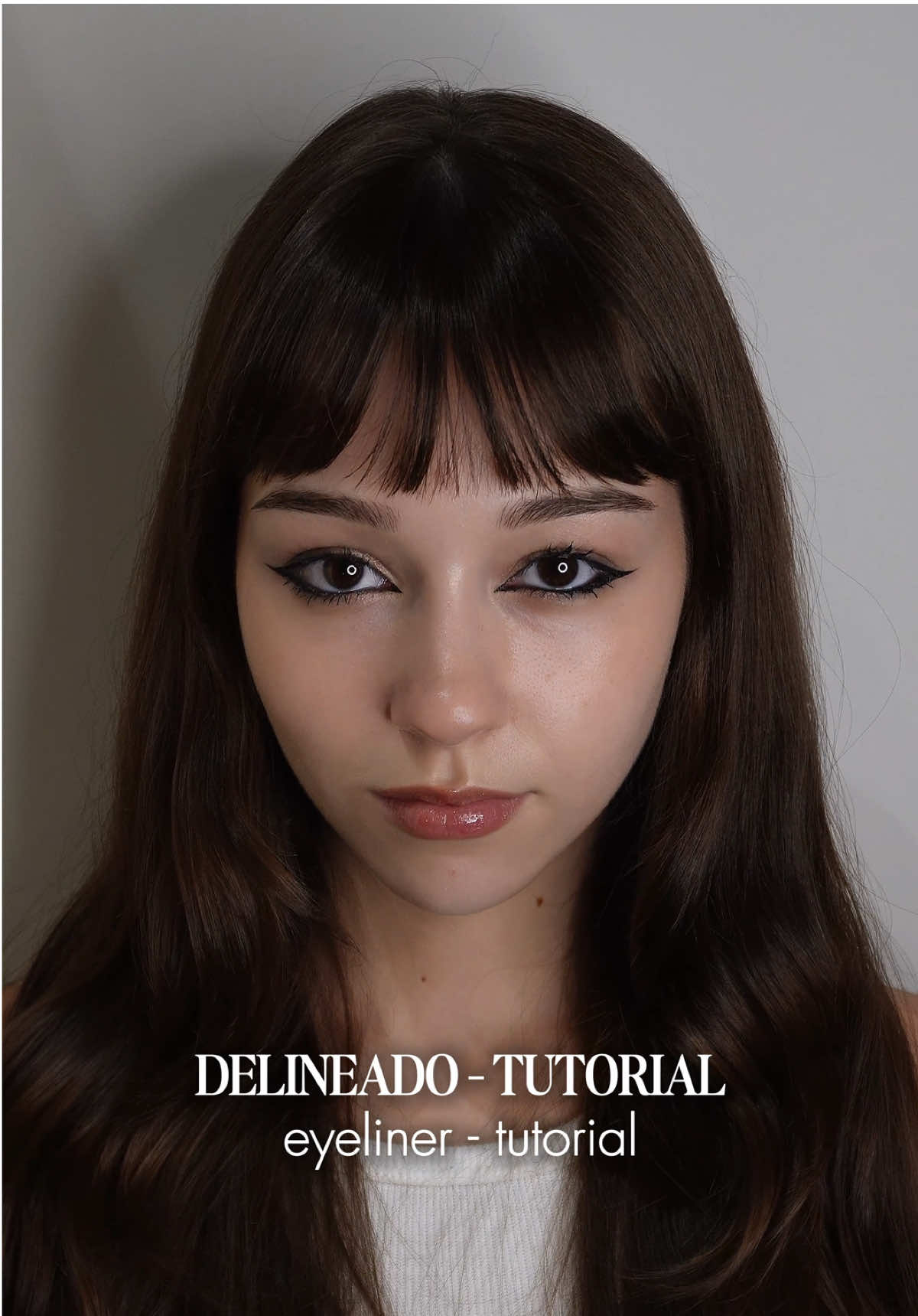 Como eu faço meu delineado!! #makeuptutorial #makeup #Eyeliner 