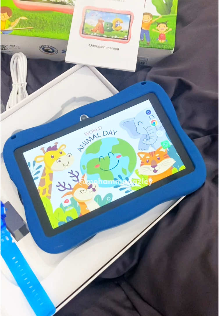 Tablet kids harga bawah RM200 sesuai untuk anak-anak bermain dan belajar. #tablets #tabletkids #tableforkids #viprokidstablets #tabmurah 