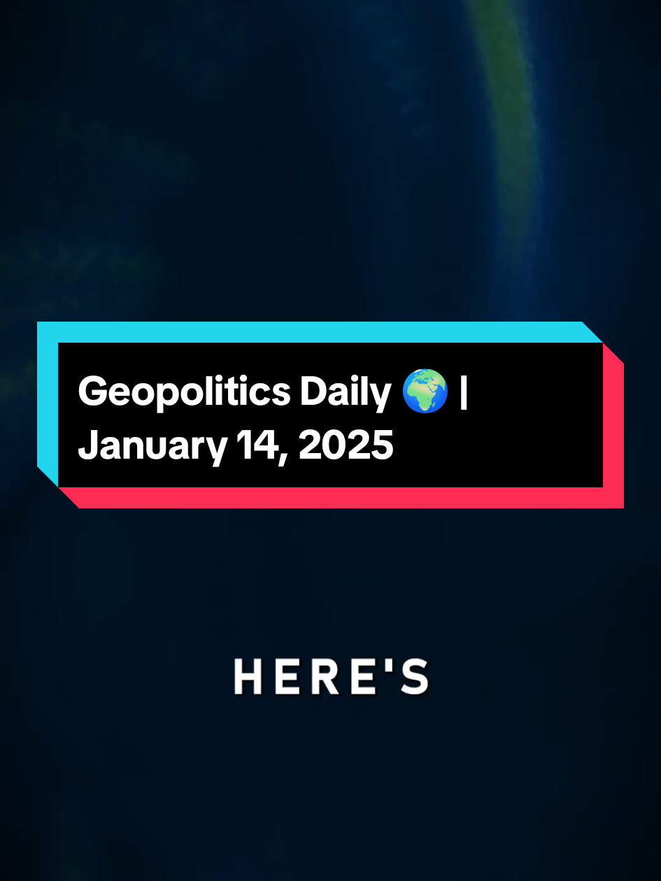 Geopolitics Daily 🌍 Here’s the last 24 hours in geopolitics. NATO has announced a new mission, Baltic Sentry, deploying naval drones, submarines, ships, and aircraft to protect critical undersea infrastructure in the Baltic Sea following recent sabotage incidents, with Finland and Sweden bolstering regional security efforts. Ukraine conducted a significant overnight drone and missile attack on Russian regions, reportedly damaging industrial sites and forcing school closures in southern Russia, with over 200 drones and five ATACMS missiles allegedly intercepted, though these claims remain unverified. This as Ukrainian President Volodymyr Zelenskyy invited Slovak Prime Minister Robert Fico to Kyiv for talks on their escalating gas transit dispute, rejecting Fico’s proposal to meet near the Slovak border.  South Korean police are again attempting to arrest President Yoon Suk Yeol following his December martial law declaration, which has been investigated as a potential attempted rebellion. Greenland’s Prime Minister Mute Egede expressed interest in strengthening defense and mining ties with the U.S. while asserting Greenland’s autonomy over land use, following U.S. President-elect Donald Trump’s comments on potentially acquiring the island.  🗓️ January 14, 2024