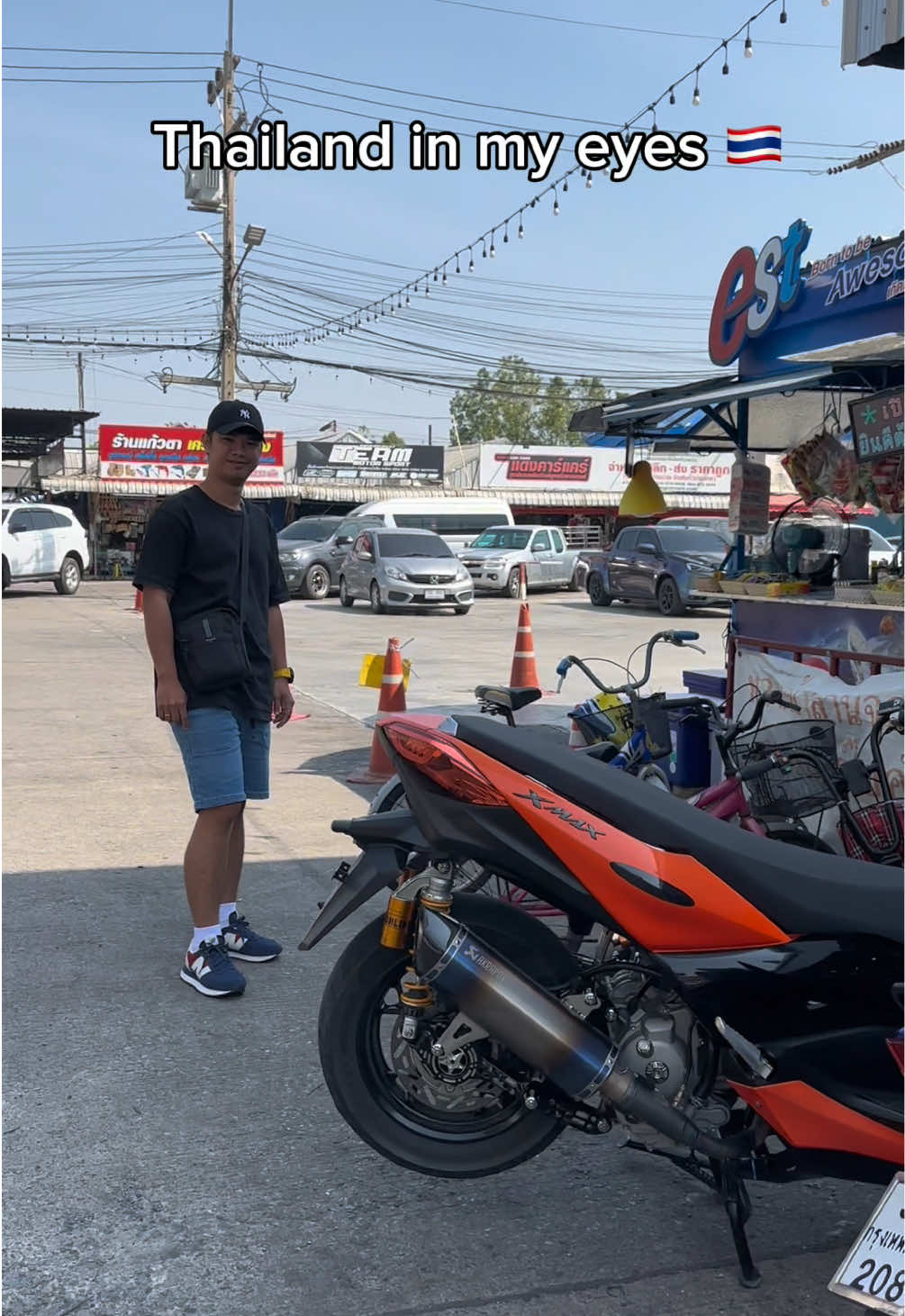 Thailand in my eyes 🥰 #thailand #poonsapmarket #NinongKenji😈 #forza350 #xmax300 #wave125i_ไฟเลี้ยวบังลม #fypツ #foryoupage 