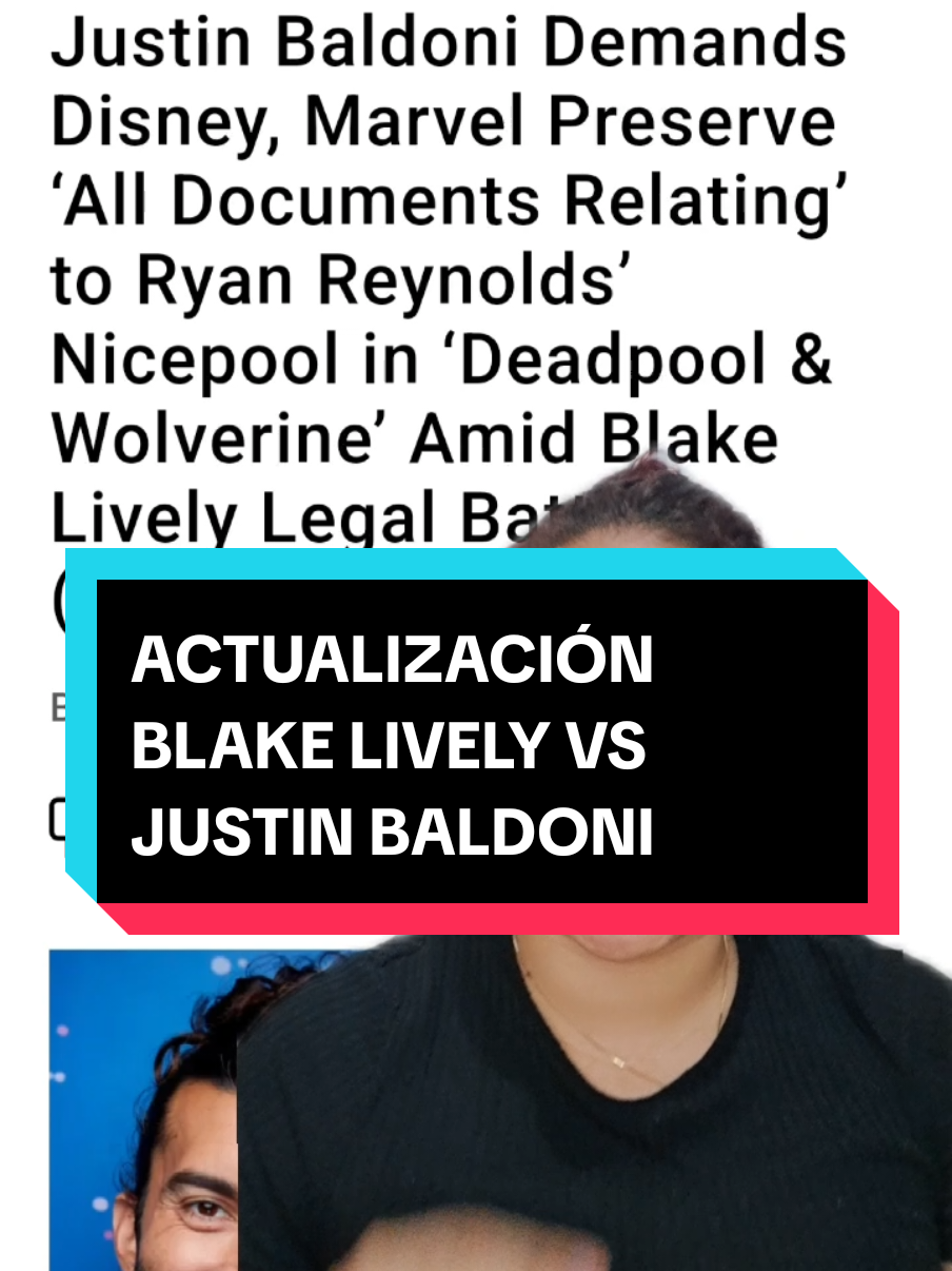 ACTUALIZACIÓN BLAKE LIVELY VS JUSTIN BALDONI: SE INVOLUCRA MARVEL STUDIOS #fyp #entretenimiento #justinbaldoni #blakelively #itendswithusmovie #itendswithus 