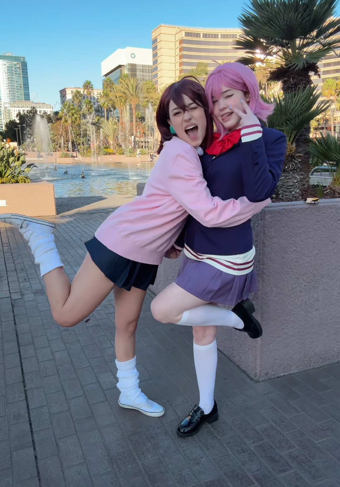 love my aira🩷 @emfoxpng #ダンダダン #dandadan #dandadancosplay #momoayase #ayasemomo #momoayasecosplay #airashiratori #airacosplay #foryou #anime #animela 