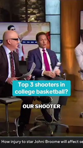 Wally Szczerbiak listed his top three shooters in college basketball. Do you agree?