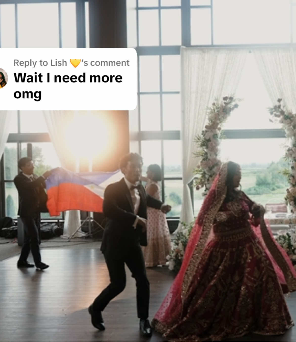 Replying to @Lish 💛  your wish is my command! here’s how we showed where we’re from. 🥹🥰 . #wedding #weddingtiktok #weddingdance #pakistani_tik_tok #pakistaniwedding #pakistaniweddingdance #interracialcouple #interraciallove #firstdance #pakipino #weddingtiktok #mehndidance #mehndidanceperfomance #desiwedding #desi #bridesoftiktok #filipino #filipinowedding #pinoytiktok 