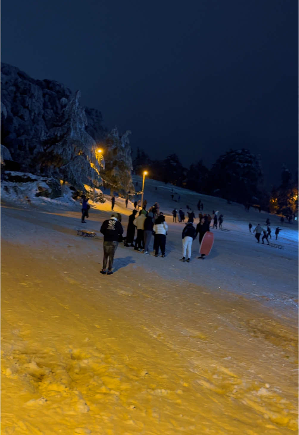 Chrea By Night❄️✨#الشعب_الصيني_ماله_حل😂😂 #المغرب🇲🇦تونس🇹🇳الجزائر🇩🇿 #بارطاجي_max💟😽 #chrea_blida09 #blida #hiver 