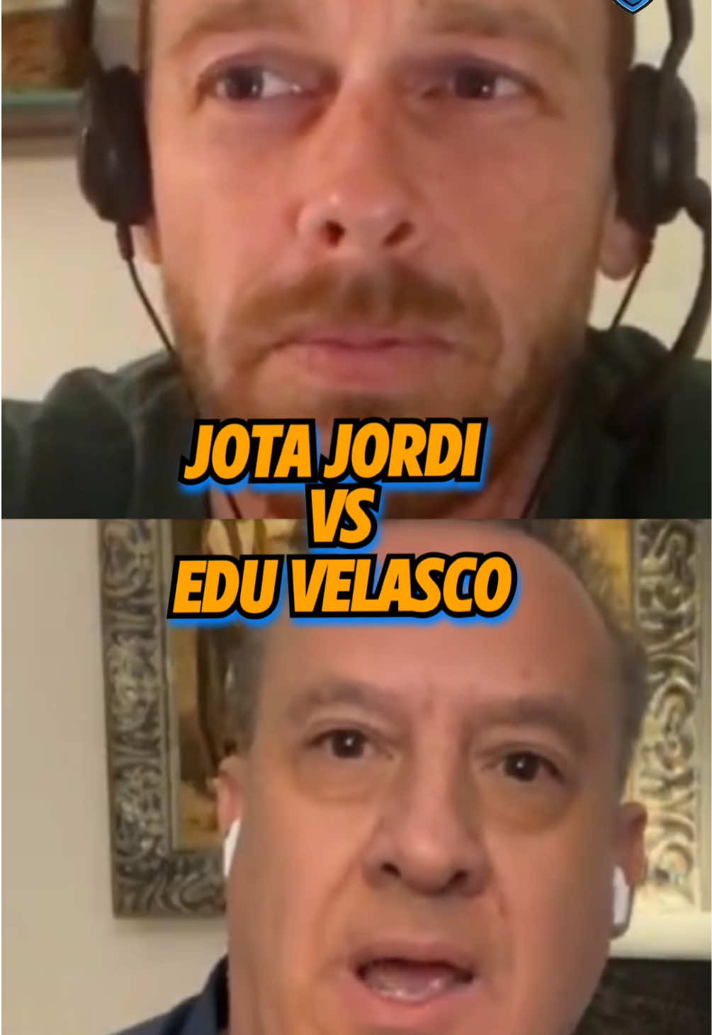 ⚡️ ¡SALTAN CHISPAS!  ⚡️ 🔥 Edu Velasco y Jota Jordi se 'enzarzan' en una cara a cara que traerá cola... #chiringuitotv #deportesentiktok #tiktokfootballacademy 