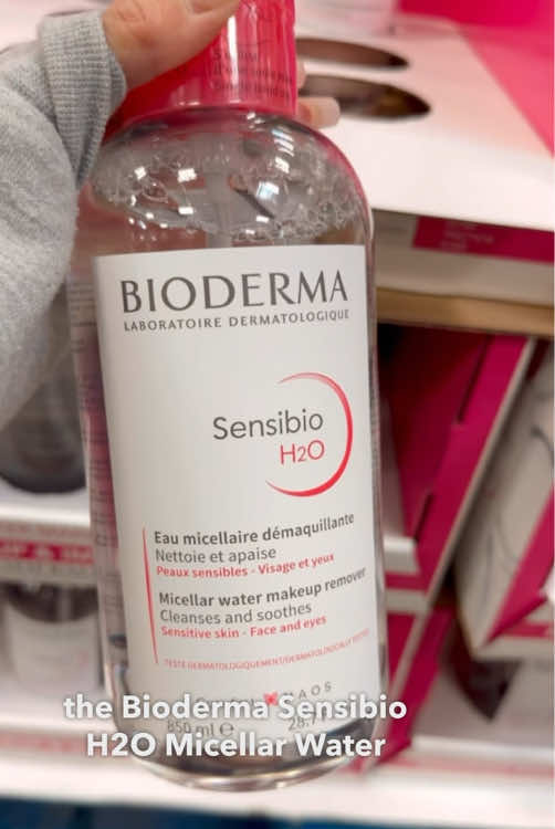 If you’ve been waiting for the Bioderma Sensibio H2O Micellar Water to come back at Costco, your wish has come true! And it's such.a.good.deal! 💖💖💖 #BiodermaUSA #TheOriginalMicellarWater #MicellarMagic
