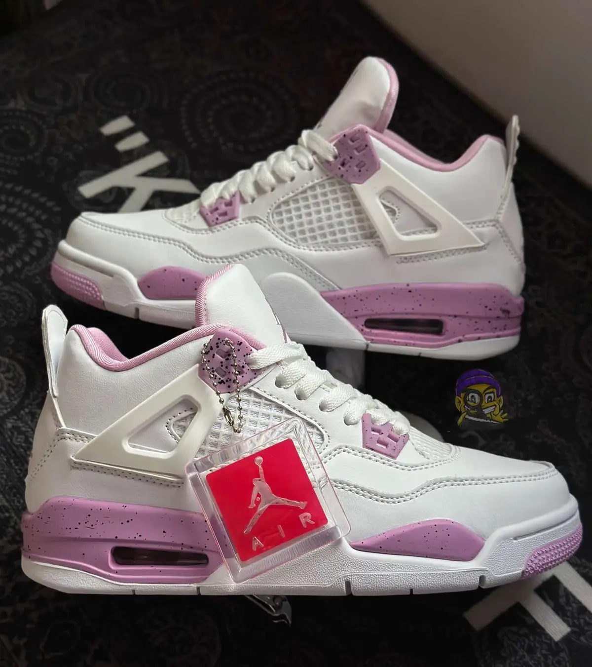 J4 Pink Oreo | ₱1499 Size:36,37,38,39,40 Shopee: Shoemonster Fashion Shop Fb: Alfonso Footwear #j4 #jordan4 #jordan4pinkoero #j4pinkoreo #pinkoreo #pinkoreojordan4 