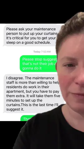 I told her to stop speaking on things she doesn’t understand, which seems pretty rude of me 