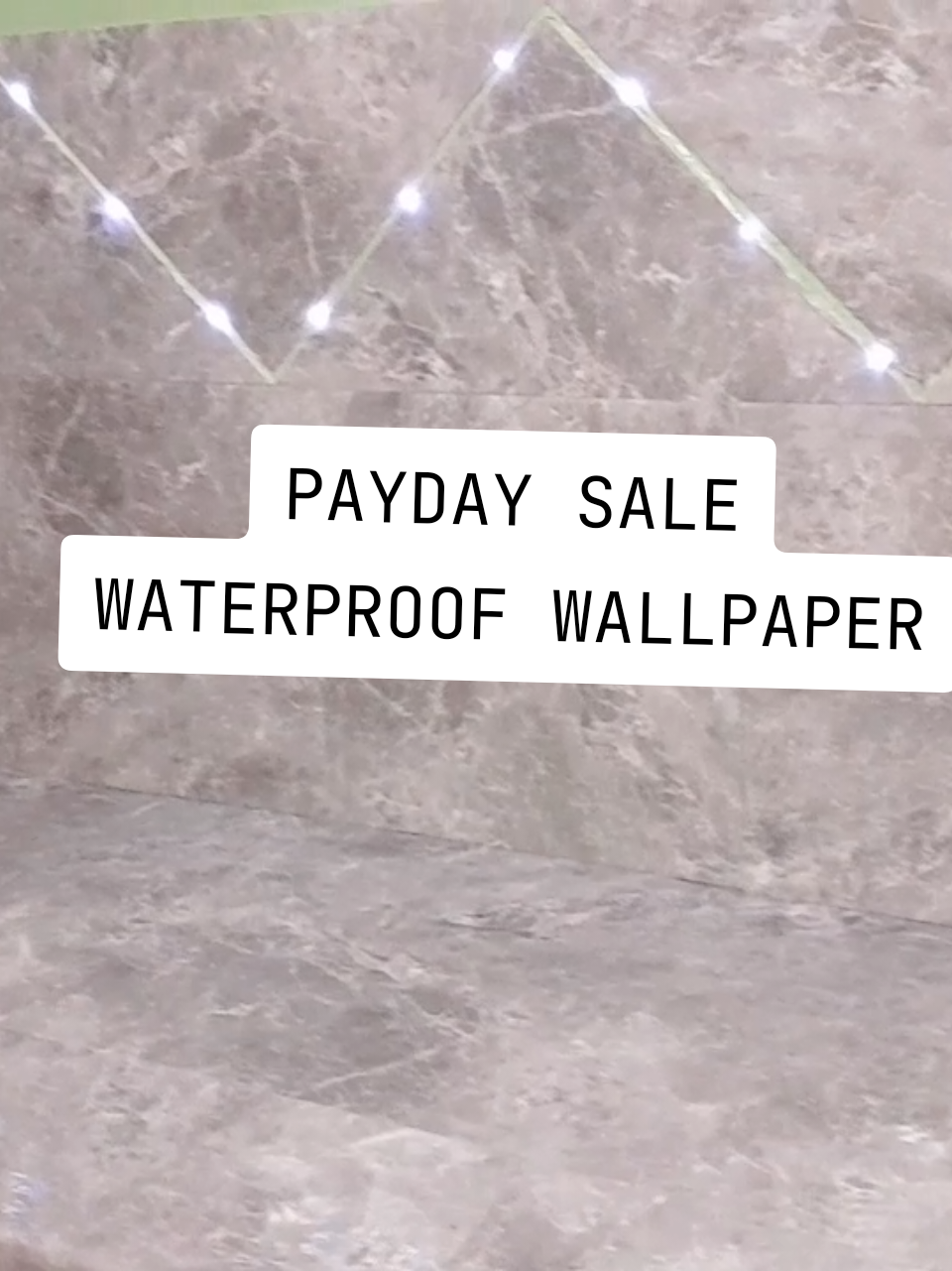 Payday sale wallpaper #paydaysale #wallpaper #marblewallpaper #waterproofwallpaper #kitchenwallpaper 