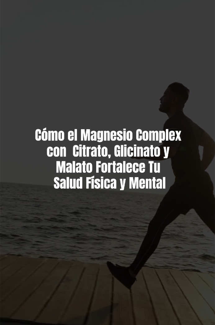 ¡Magnesio Complex 💊✨! Tu aliado para el cuerpo y la mente 💪🧠.  #AICG #Magnesio #SaludIntegral #BienestarDiario #CuidadoPersonal #HealthyVibes