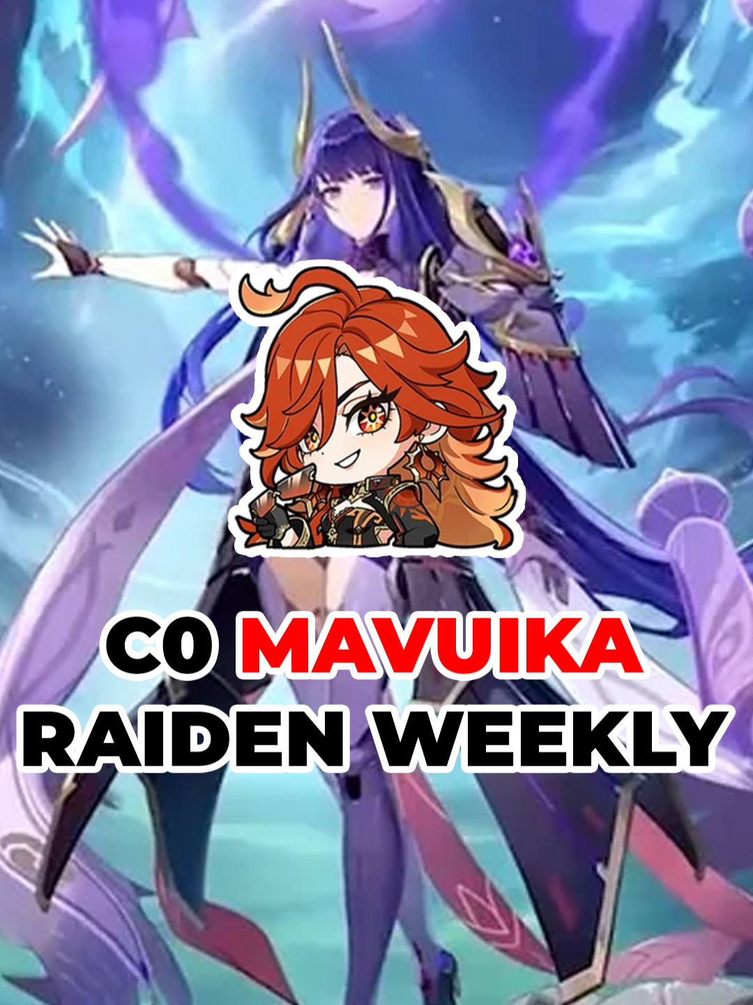 C0 Mavuika Fight Raiden Weekly Boss #hoyocreators #GenshinImpact #mavuika #weeklyboss