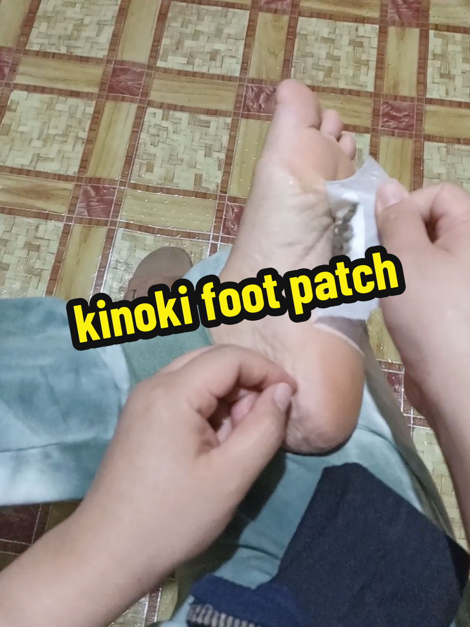 makakatulog ka talaga dito ng mahimbing#kinoki #kinokifootpatch #kinokidetoxfootpatch 