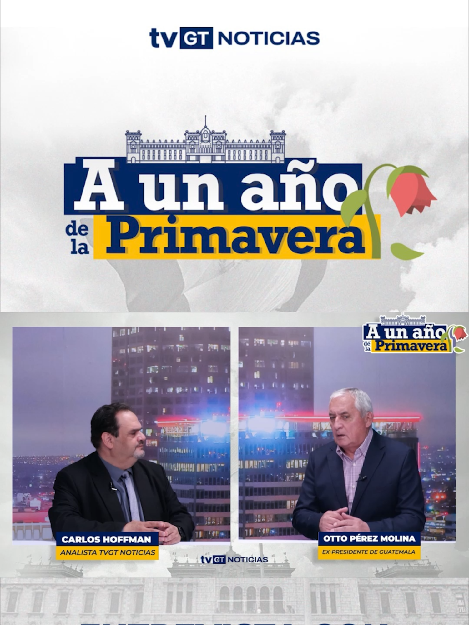 🔴 📹 A UN AÑO DE LA PRIMAVERA CON OTTO PEREZ MOLINA #Guatemala #Guate #GT #Gobierno #Semilla #Bernardo #Arevalo #Viral #Parati #PartiGT