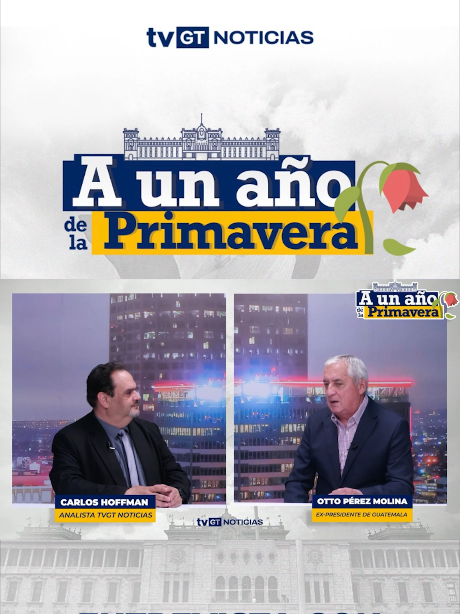 🔴 📹 A UN AÑO DE LA PRIMAVERA CON OTTO PEREZ MOLINA #Guatemala #Guate #GT #Gobierno #Semilla #Bernardo #Arevalo #Viral #Parati #PartiGT