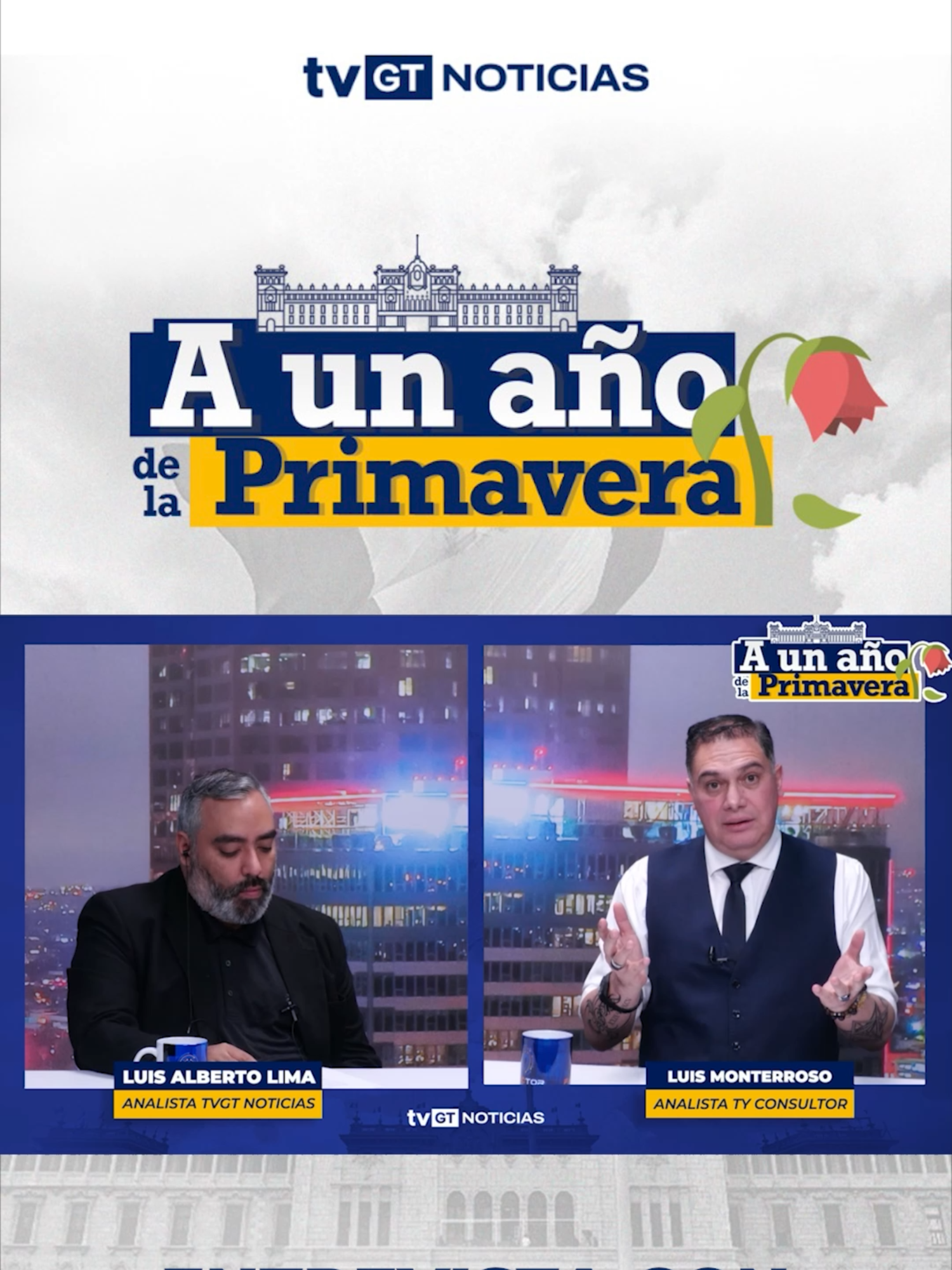 🔴 📹 A UN AÑO DE LA PRIMAVERA CON LUIS MONTERROSO #Guatemala #Guate #GT #Gobierno #Semilla #Bernardo #Arevalo #Viral #Parati #PartiGT