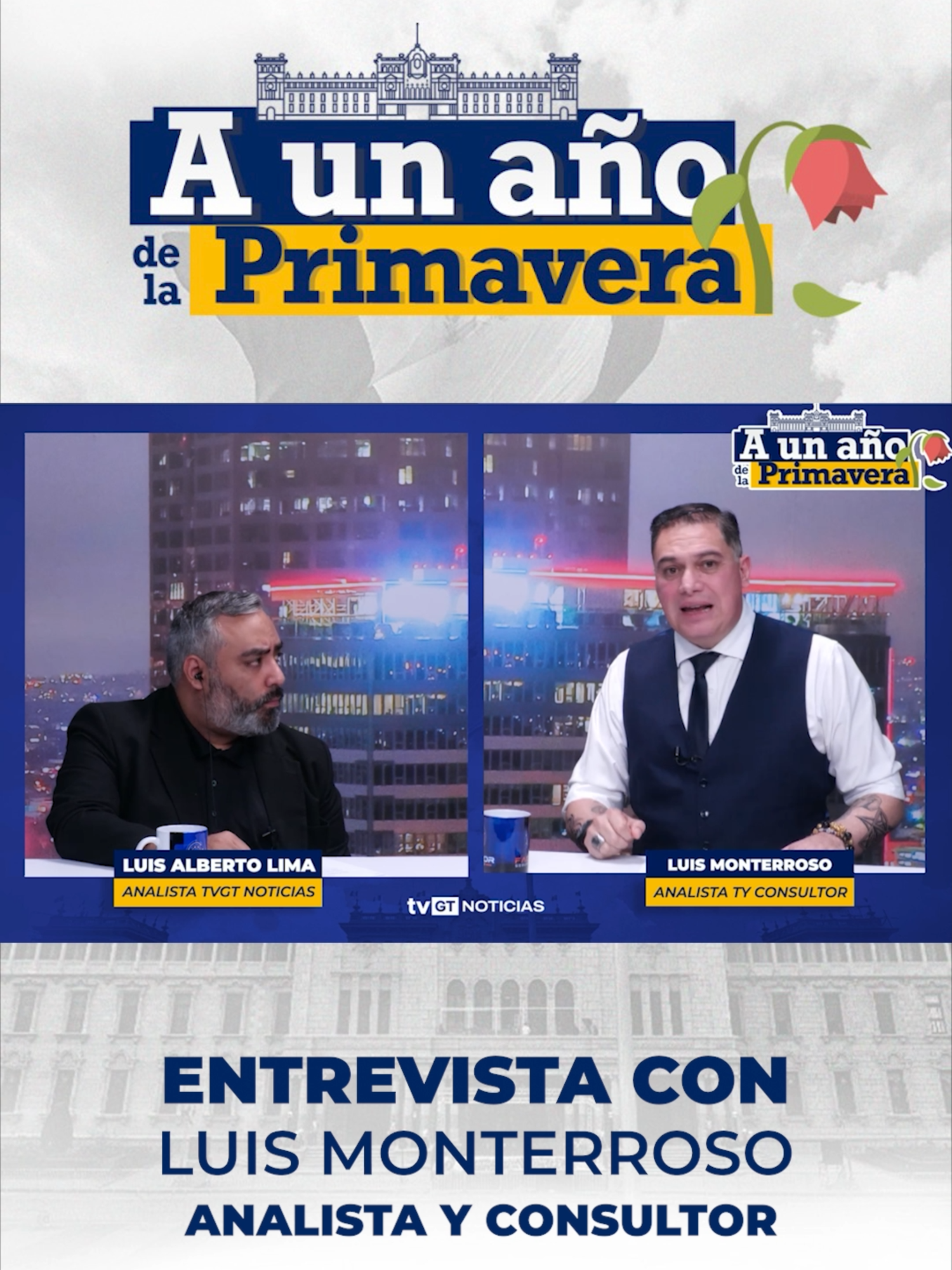 🔴 📹 A UN AÑO DE LA PRIMAVERA CON LUIS MONTERROSO #Guatemala #Guate #GT #Gobierno #Semilla #Bernardo #Arevalo #Viral #Parati #PartiGT