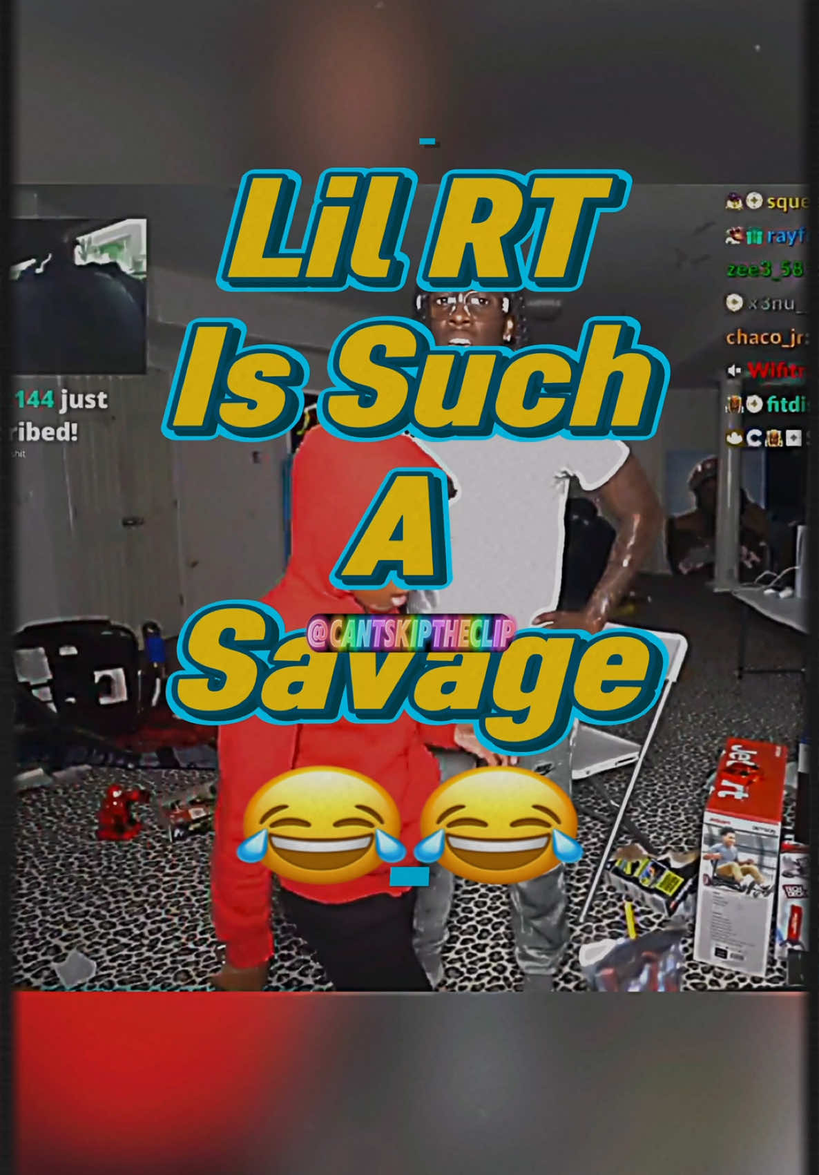 Kai x lil rt best moments #amp #kaicenat #streamer