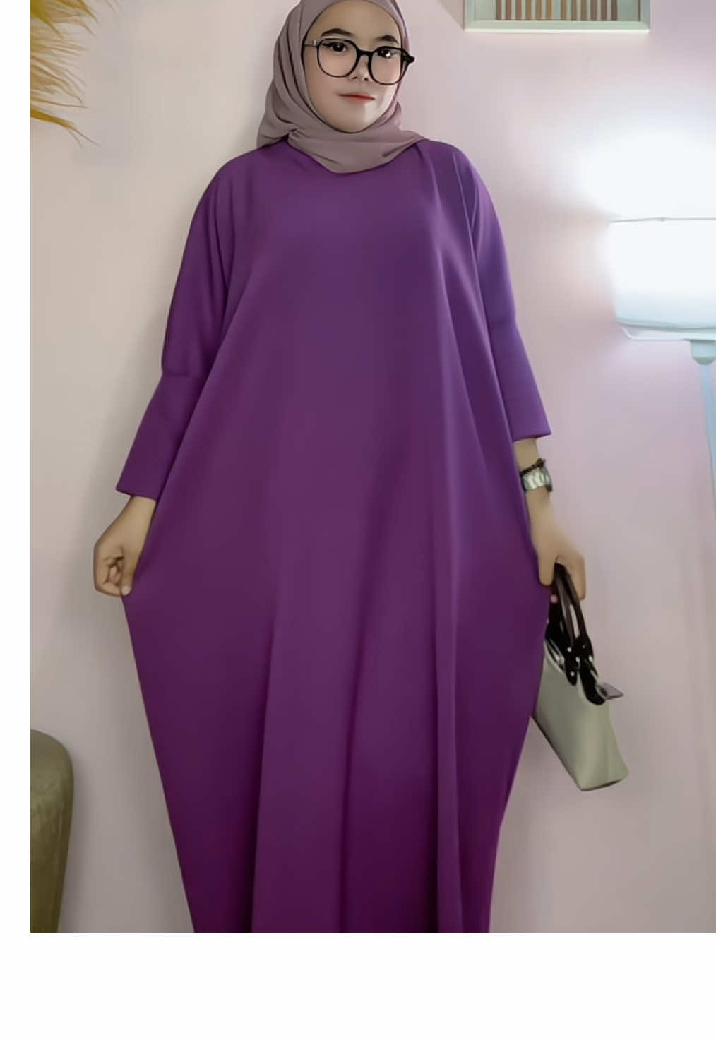 Serius ni Yg punya bdn gemoy perut buncit kelihatan langsing klo pakek gamis ini #gamis  #fypage #soundviral #soundviral 