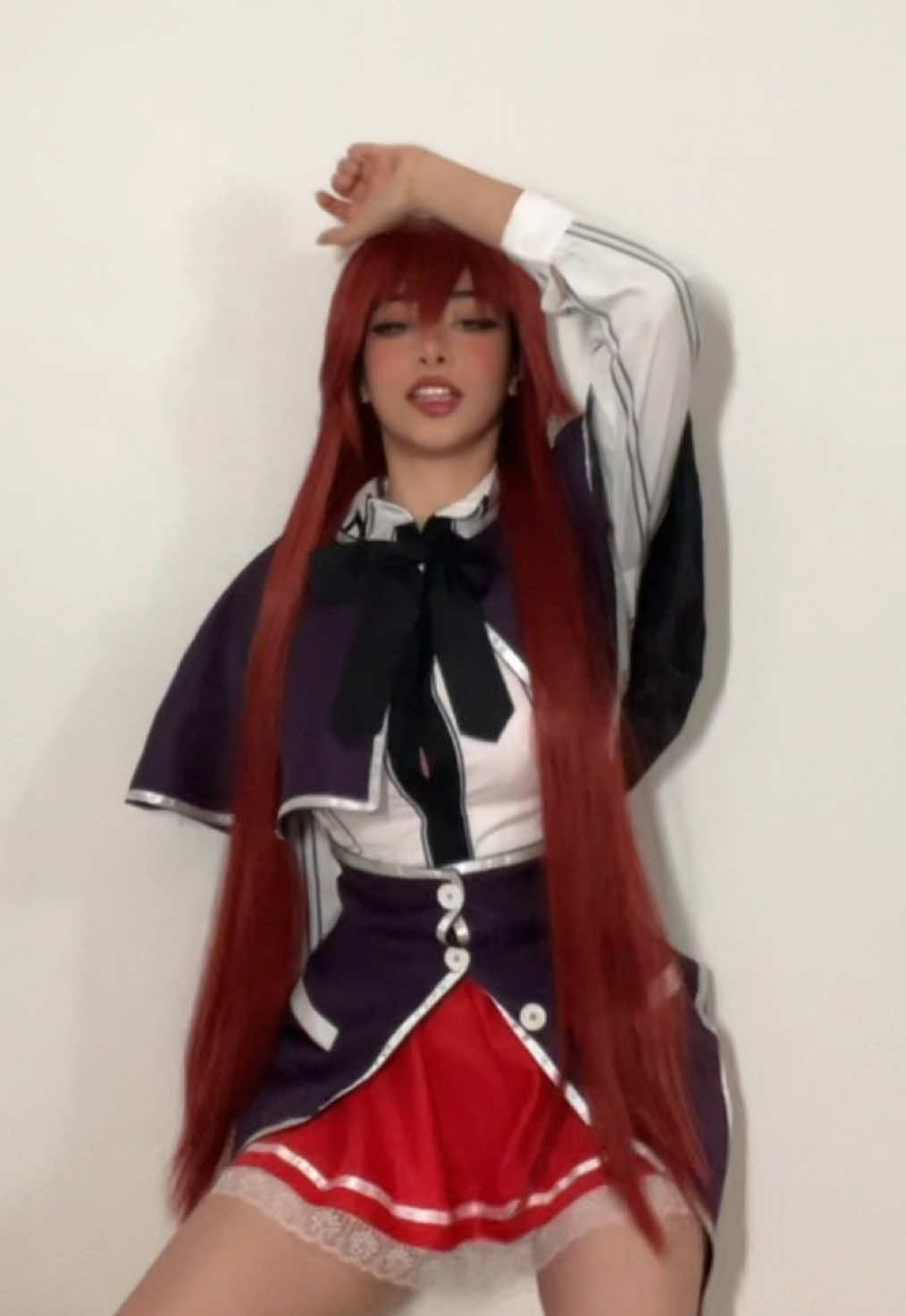 WHAT ARE U SUPPOSED TO DO AFTERWARDS #rias #cosplay #anime #dance 