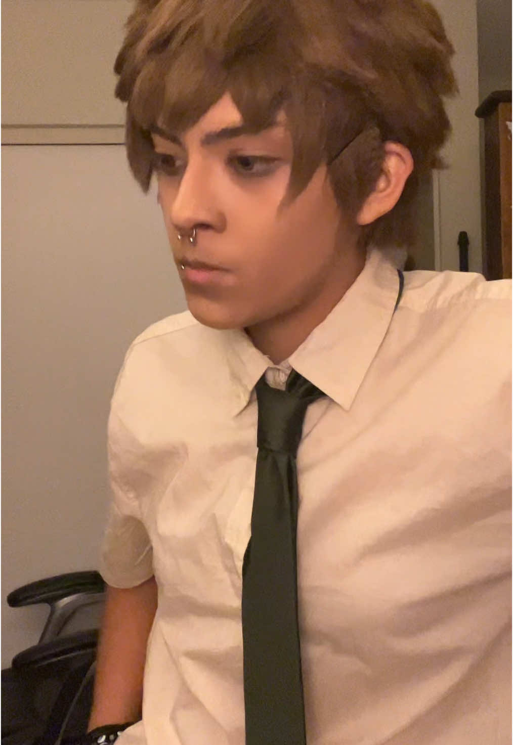 going live in my spam! @diego #HajimeHinata #HajimeCosplay #DanganronpaCosplay #SDR2Cosplay 