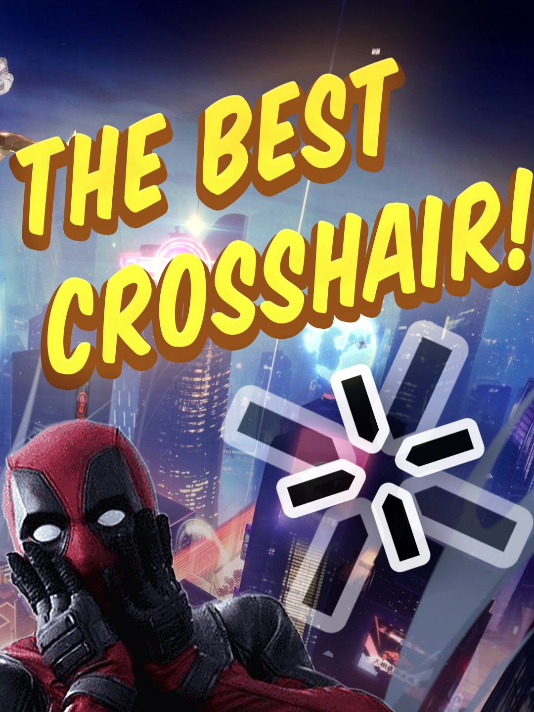 THE BEST MARVEL RIVALS CROSSHAIR! #marvel #marvelrivals #fyp #gaming