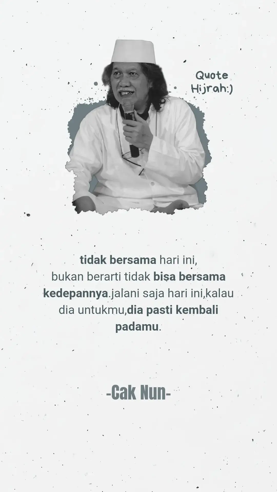 Cak Nun said😄 #quotes #masukberandamuu 